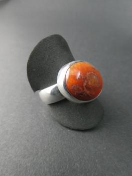Feueropal Ring (Größe 58)